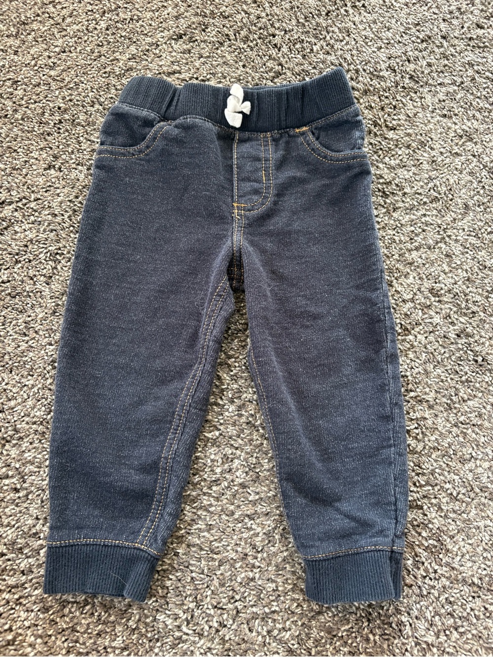 Carter's Navy Pull-On Jogger Jeans